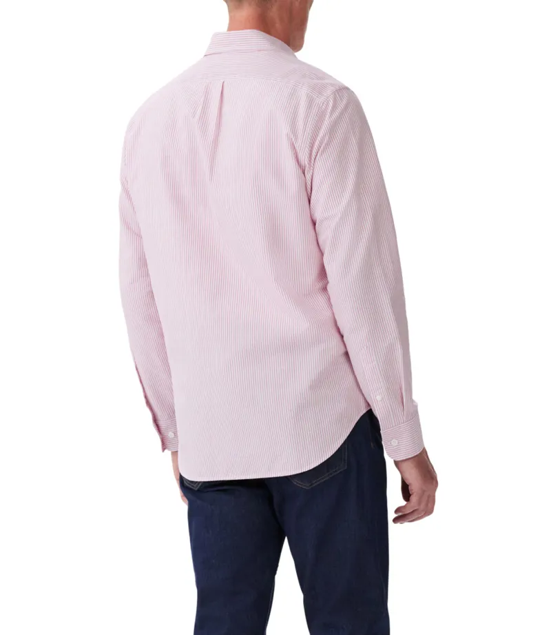 RM Williams Regular Shirt Red White-3